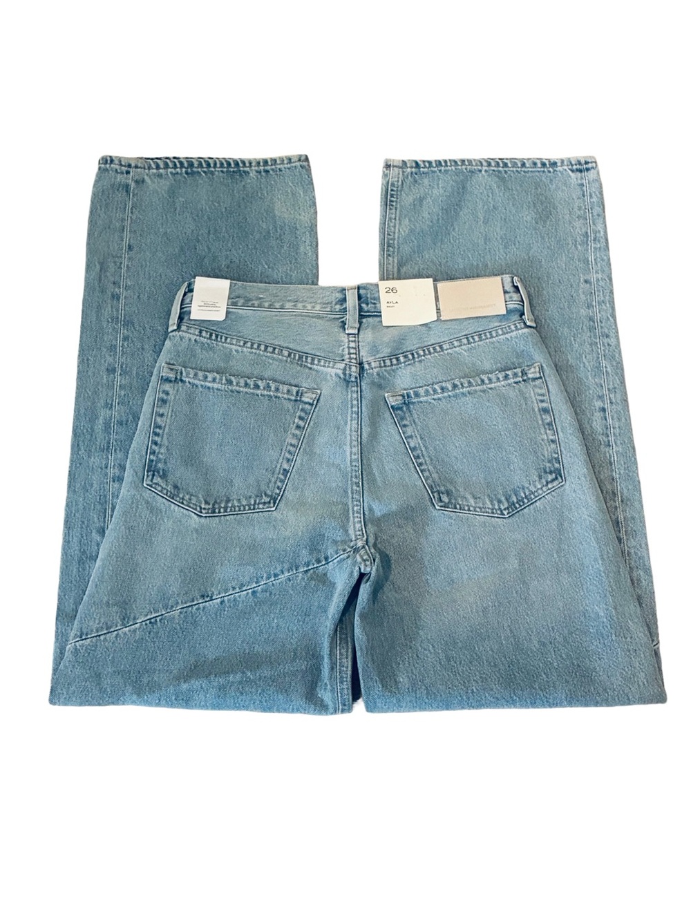 Citizens Of Humanity Ayla Swirl Baggy Jeans Size 26 NWT - Picture 7 of 9